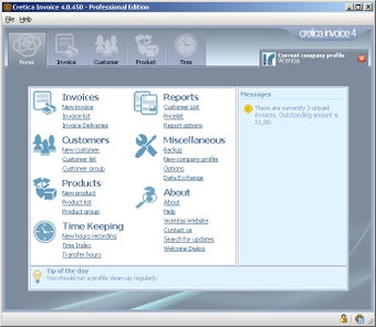 Image 0 for Cretica Invoice Free Edit…