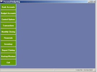 Image 0 for Personal Budget Manager