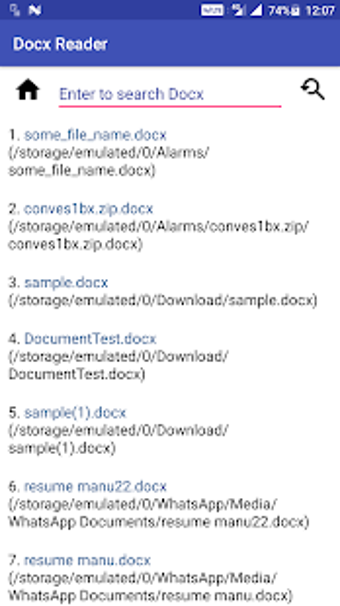 Image 0 for Docx Reader