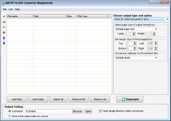 Image 0 for Ailt PPT to DOC Converter