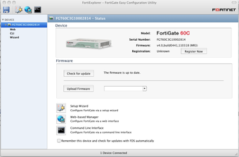 Imagen 0 para FortiExplorer