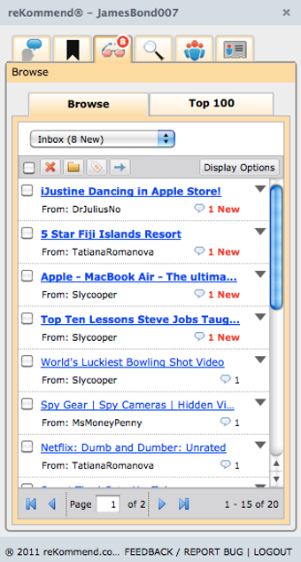 Image 2 for reKommend Sidebar