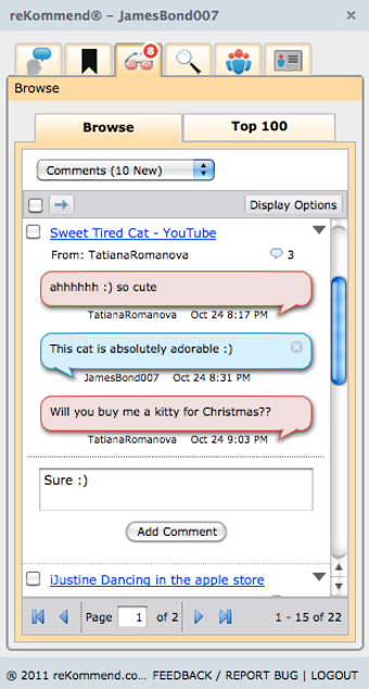 Image 4 for reKommend Sidebar