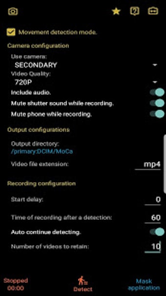 Image 0 for MoCa Free - Motion Detect…