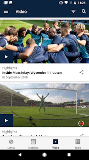Image 3 for Wycombe Wanderers Officia…