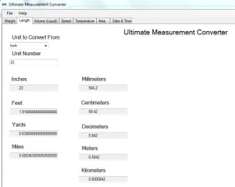 Image 0 for Ultimate Measurement Conv…