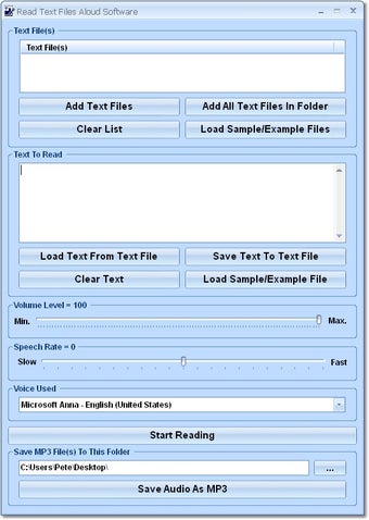 Image 0 for Read Text Files Aloud Sof…