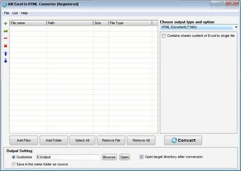Imagen 0 para Ailt Excel to HTML Conver…