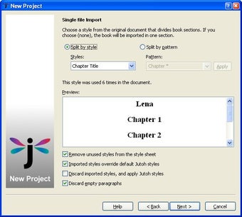 Image 1 for Jutoh for Linux (32-bit)
