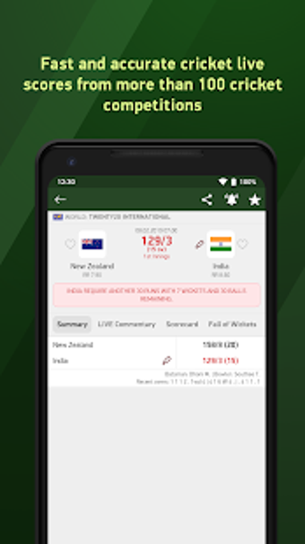 Imagen 3 para Cricket 24 - live scores