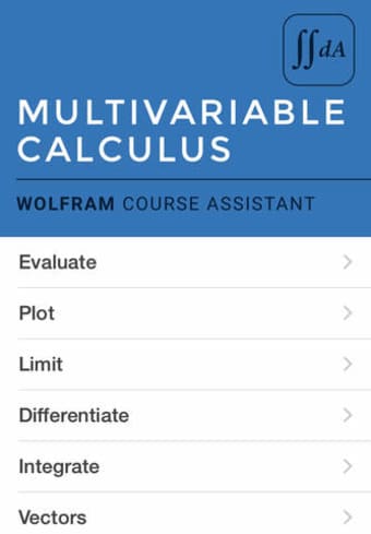Image 0 for Wolfram Multivariable Cal…