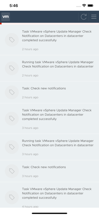 Image 0 for vSphere Mobile Client