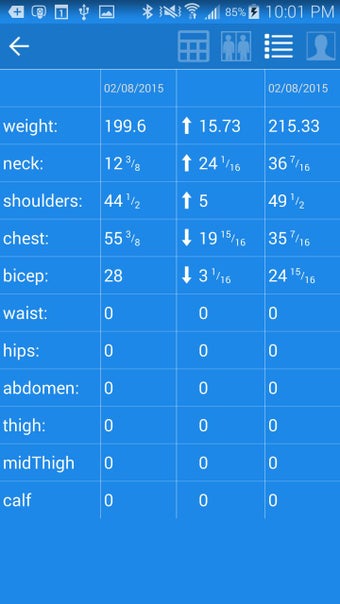 Imagen 1 para Fitness Dashboard