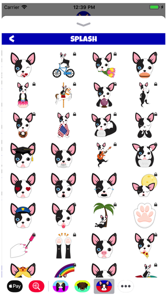Image 1 for Boston Terrier Lover Emoj…