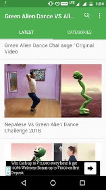 Image 0 for Green Alien Dance VS All …