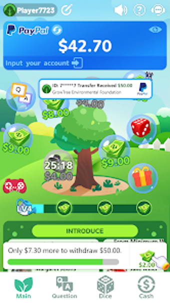 Image 0 for Grow Tree: Earn  Money