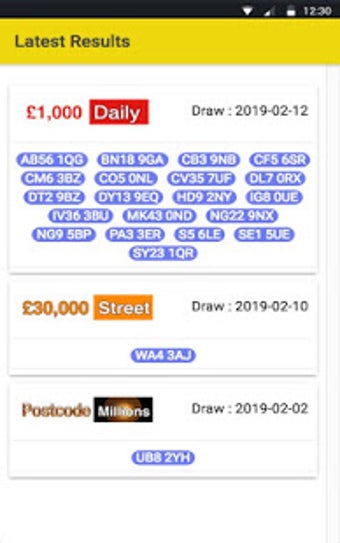 Image 1 for Results Check for UK Post…