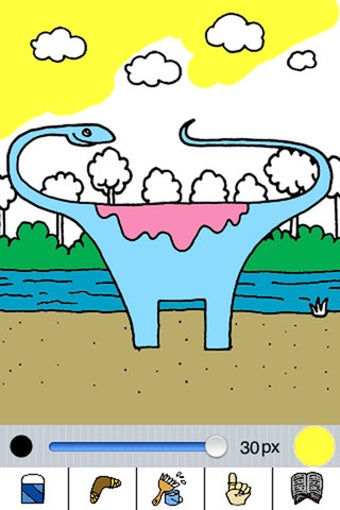Imagen 0 para Dino Coloring for iPhone