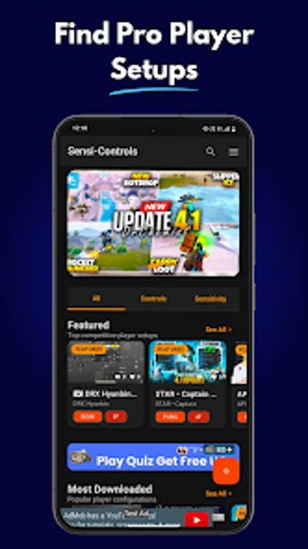 Image 0 for Sensitivity and Controls