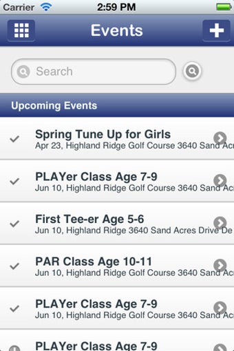 Image 0 for BlueGolf Events Pro