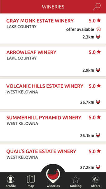 Image 1 for Wine Findr - Okanagan Win…