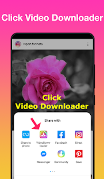 Imagen 2 para Video downloader for Inst…