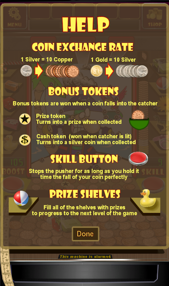 Imagen 1 para Pish Posh Penny Pusher