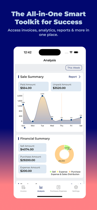Image 0 for SelfBizz: Invoices & Repo…