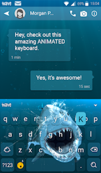 Image 2 for Shark Attack Animated Key…
