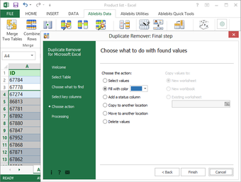 Imagen 0 para Duplicate Remover for Exc…