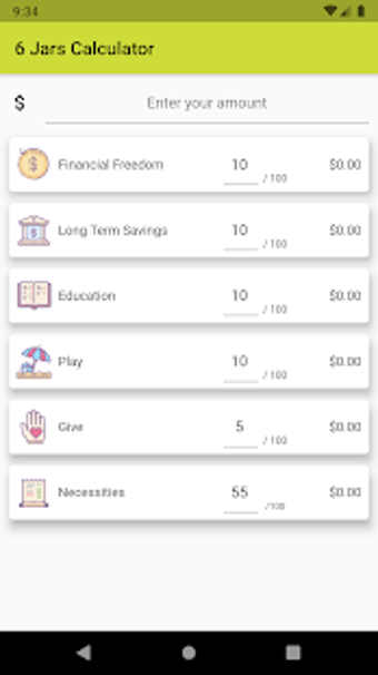 Image 1 for 6 Jars Calculator