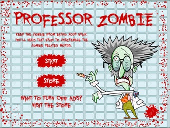 Image 1 for Professor Zombie Unscramb…