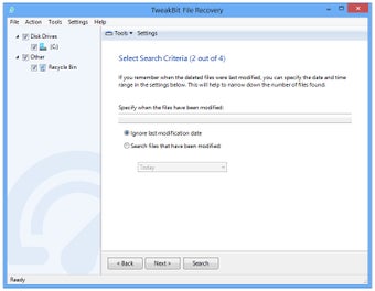 Image 1 for TweakBit File Recovery