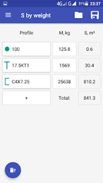 Imagen 1 para Metal Calculator. Steel W…