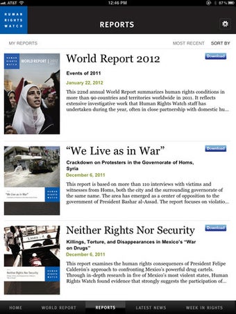 Imagen 0 para Human Rights Watch for iP…