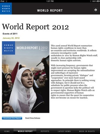 Imagen 1 para Human Rights Watch for iP…