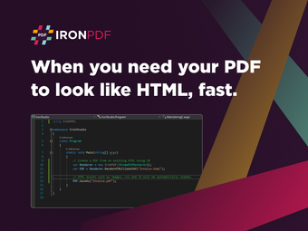 Image 0 for IronPDF Support Group