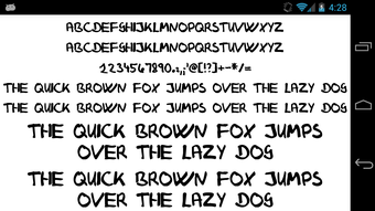 Image 3 for Fonts for FlipFont 50 #25
