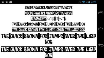 Imagen 0 para Fonts for FlipFont 50 #25