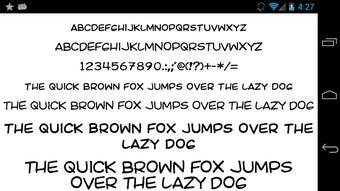 Image 3 for Fonts for FlipFont 50 #25