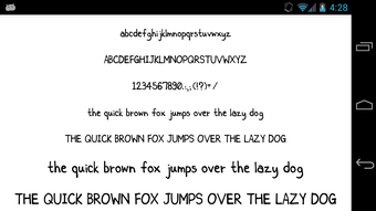 Image 4 for Fonts for FlipFont 50 #25