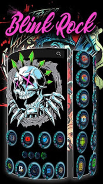 Image 2 for Punk Rock Skull Themes Li…