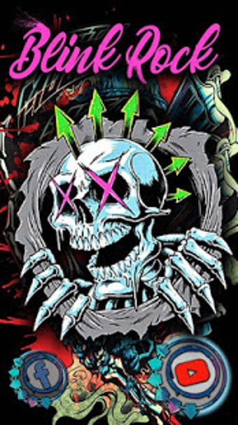 Image 0 for Punk Rock Skull Themes Li…