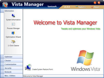 Image 0 for Vista Manager