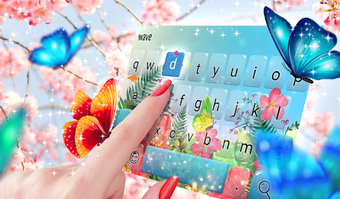 Imagen 1 para Butterflies Animated Keyb…