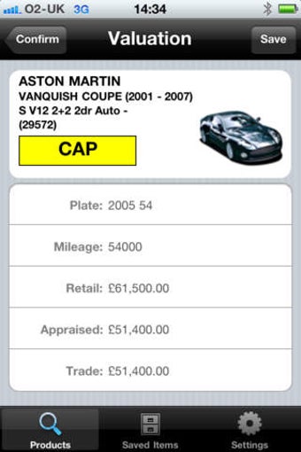 Image 0 for Cap Valuation for iPhone