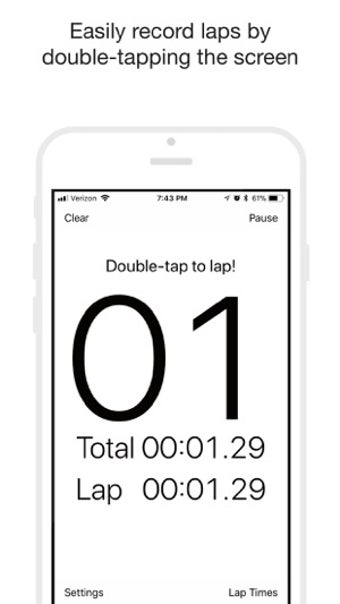 Image 0 for BetterMile - Lap Timer