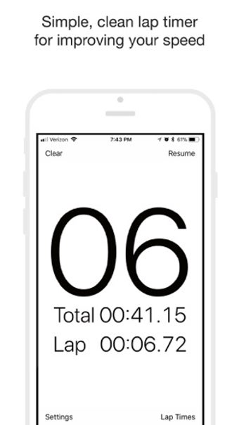 Image 3 for BetterMile - Lap Timer