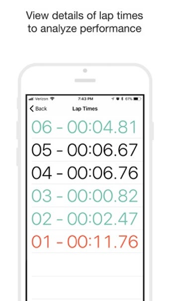Image 1 for BetterMile - Lap Timer