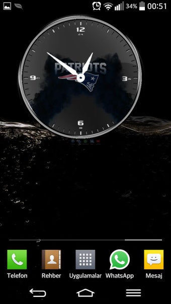 Imagen 2 para Patriots Clock Widgets